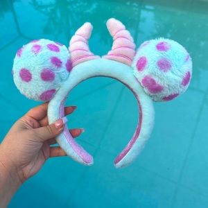 Sully Disney Ears | Sulley Fuzzy Ear Headband For Adults, Monsters, Inc.